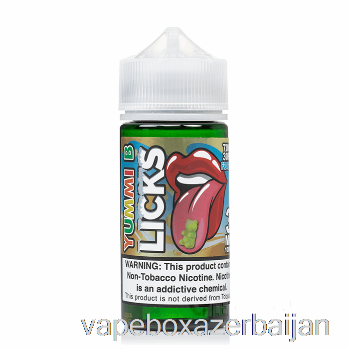 E-Juice Vape Frozty Yummi B - LICKS Roll Upz - 100mL 0mg